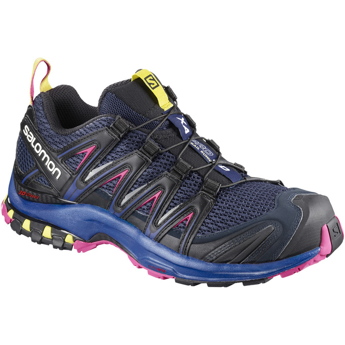 Salomon XA PRO 3D W Zapatillas Trail Running Mujer - Negras - Colombia (70481-KTLN)